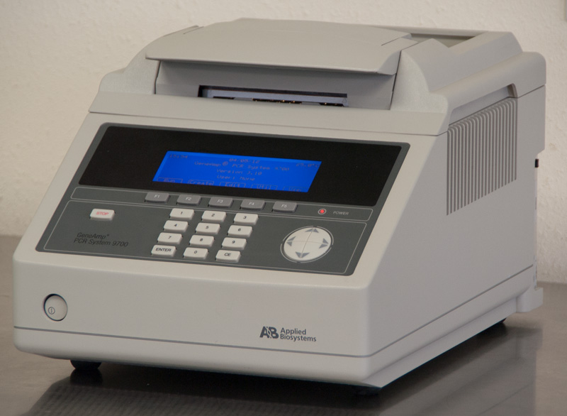 GeneAmp PCR System 9700 with 96-Well Gold-Plated Silver Sample Block